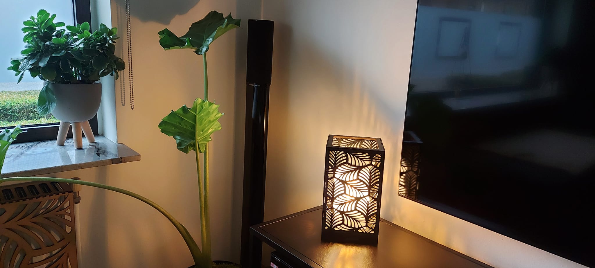 Flower box lamp