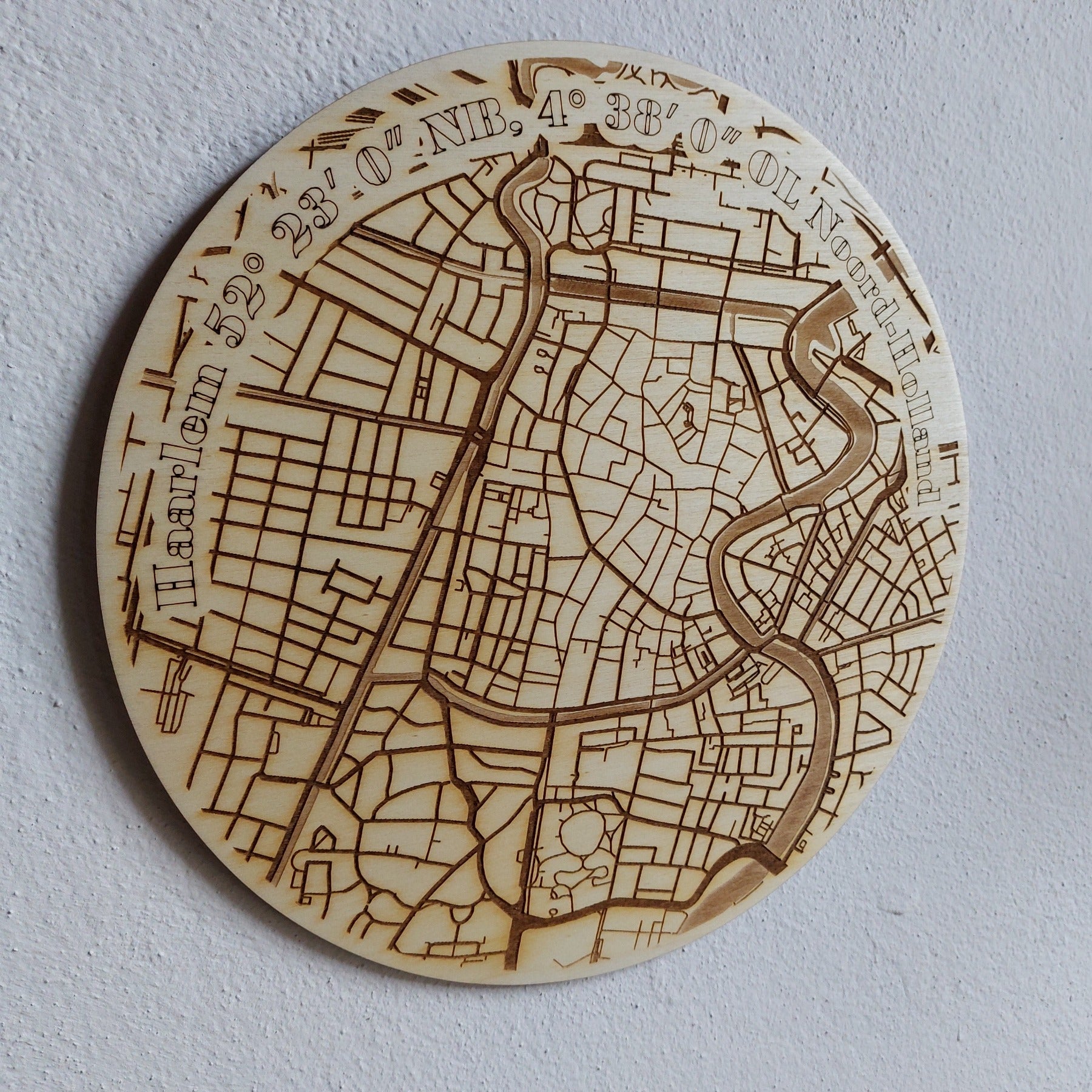 City Map Haarlem Rond