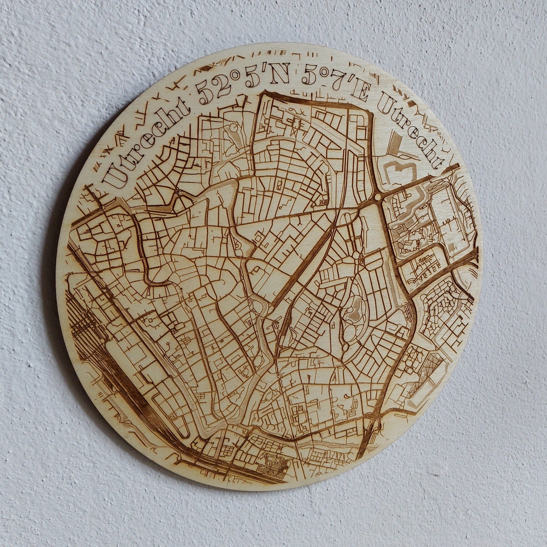 City Map Utrecht Rond