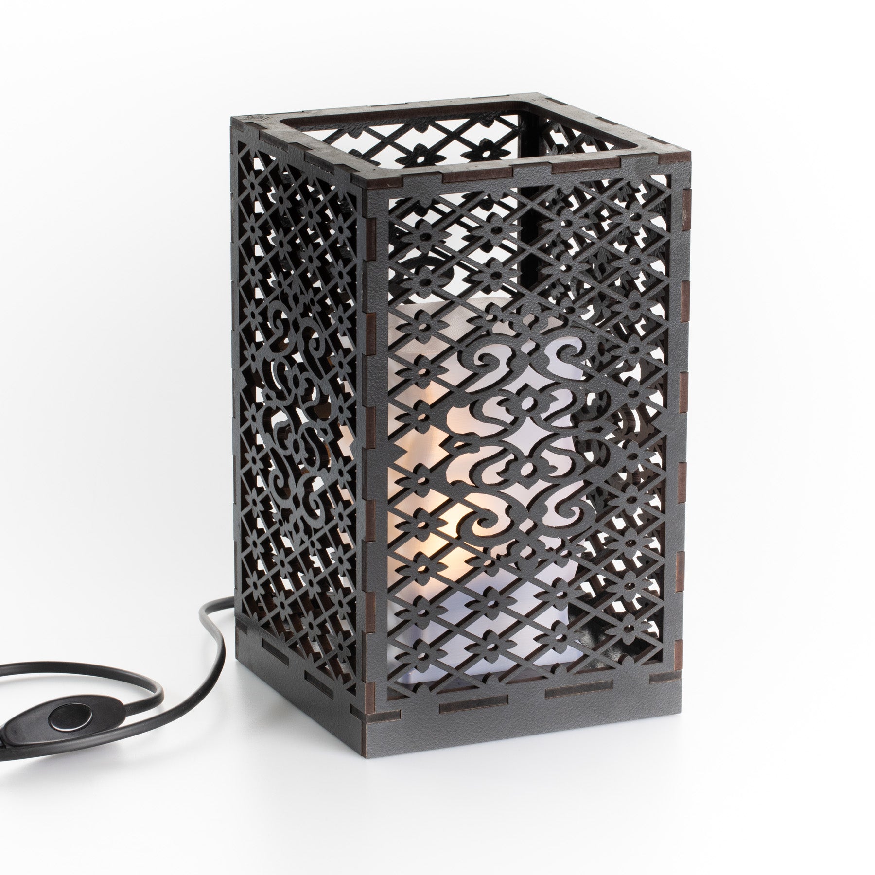 Sweet Home Trends® Box Lamp met Stellar Stars Patroon