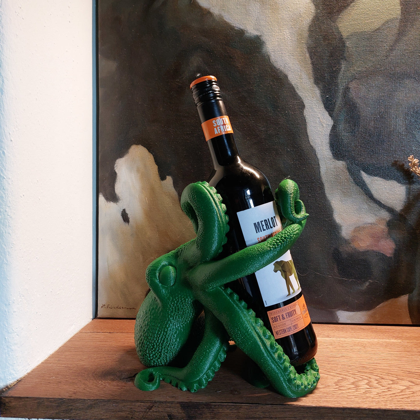 Octopus wine bottle holder 