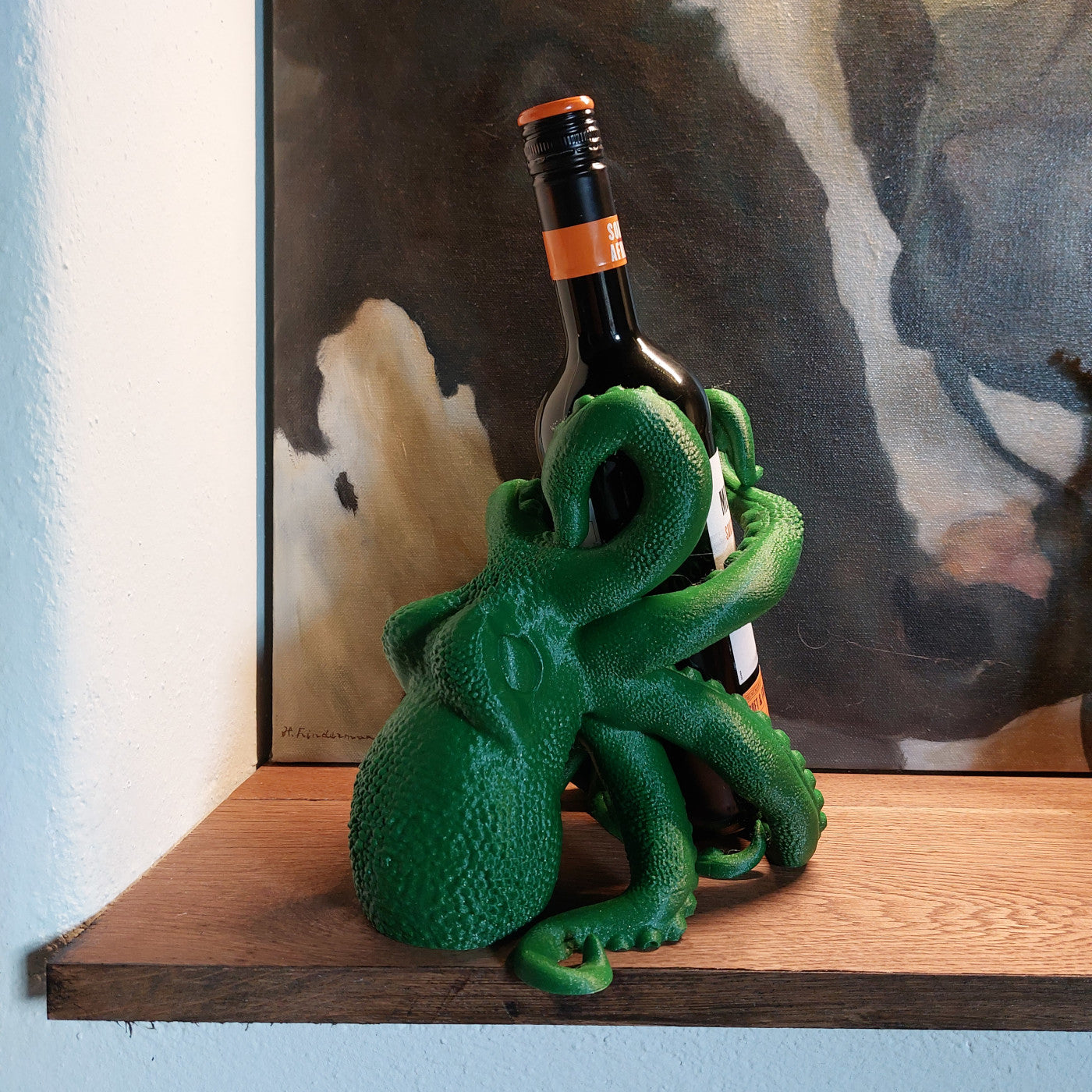 Octopus wine bottle holder 