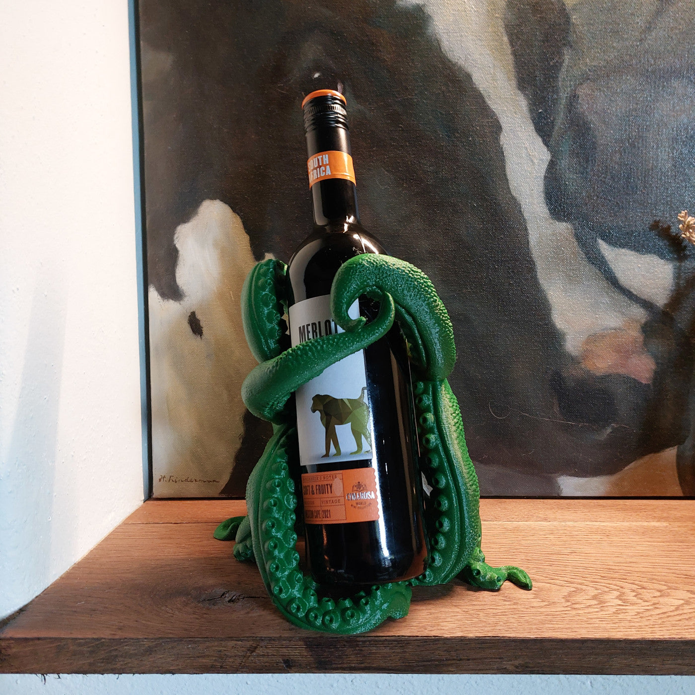 Octopus wine bottle holder 