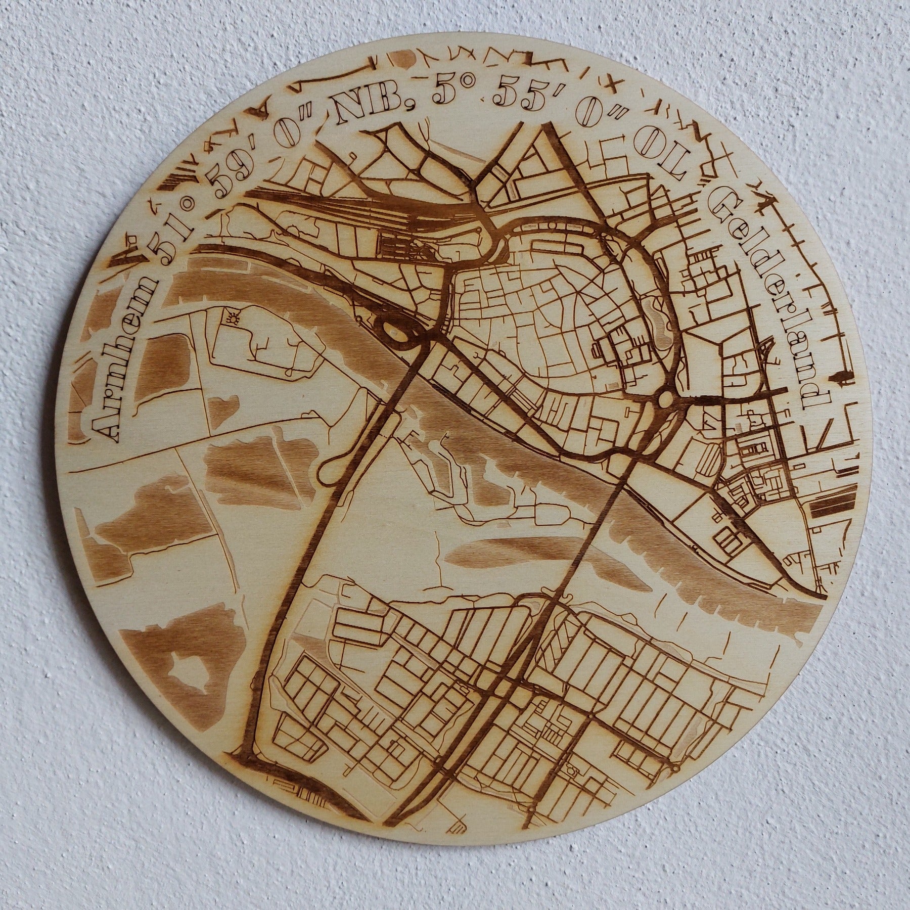 City Map Arnhem Rond