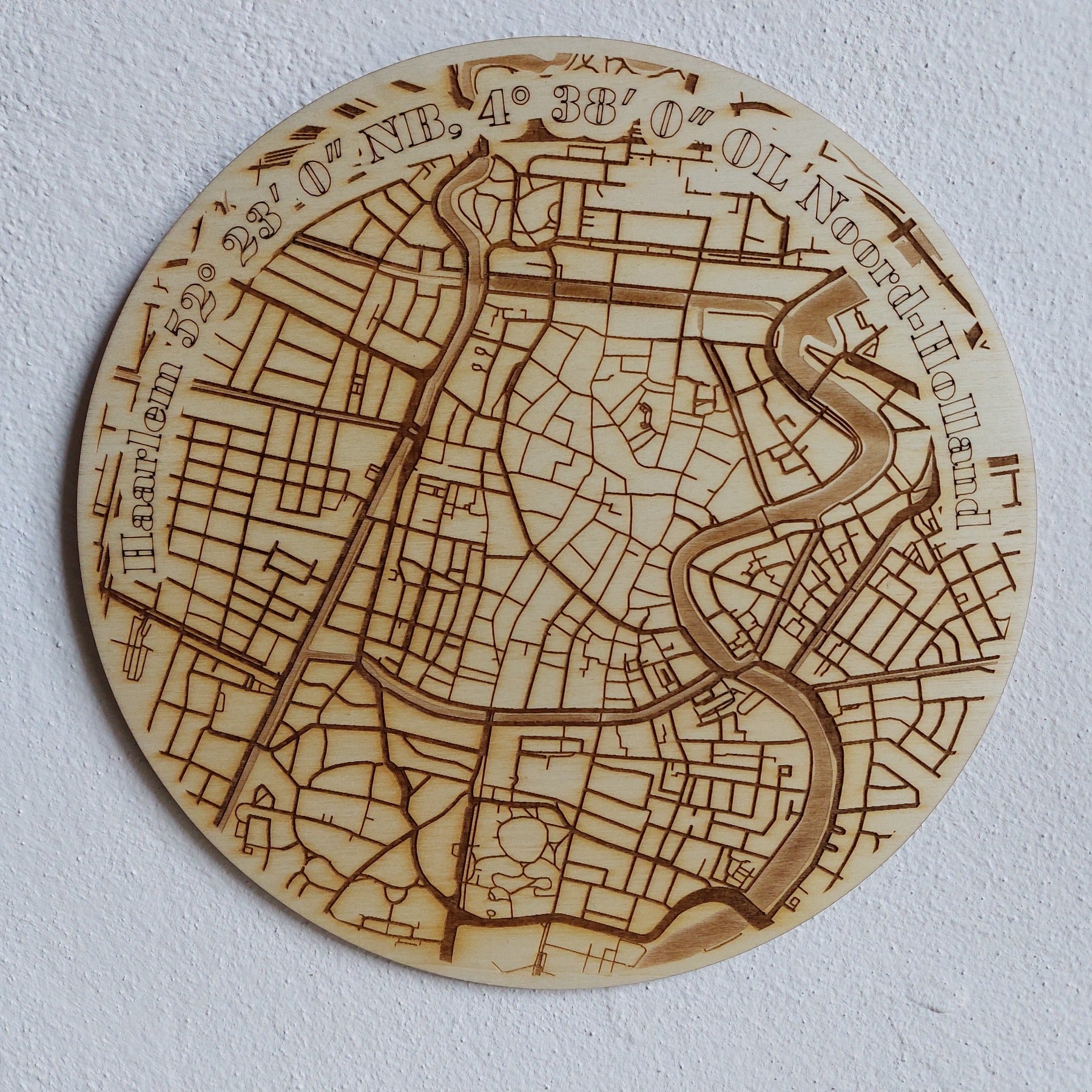 City Map Haarlem Rond