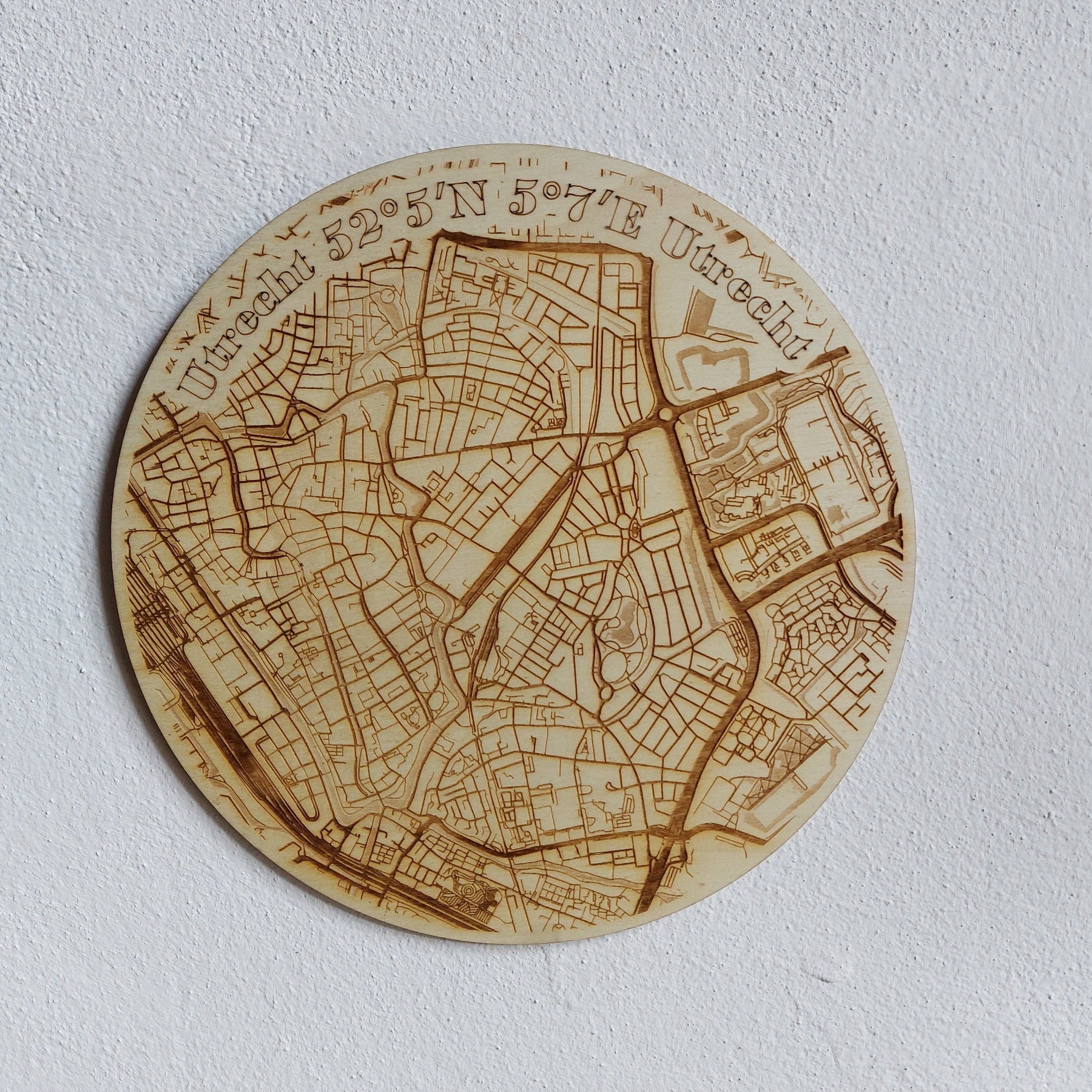 City Map Utrecht Rond